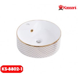 CHẬU LAVABO ĐẶT BÀN KASSANI 8802-1 CHẬU LAVABO ĐẶT BÀN KASSANI 8802-1